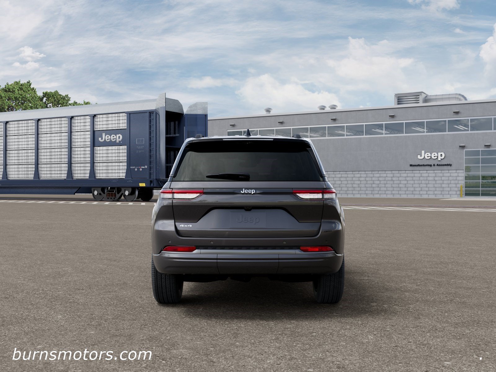 New 2026 Baltic Gray Metallic Clear-Coat Exterior Paint Jeep Limited Reserve BLACKOUT image 7