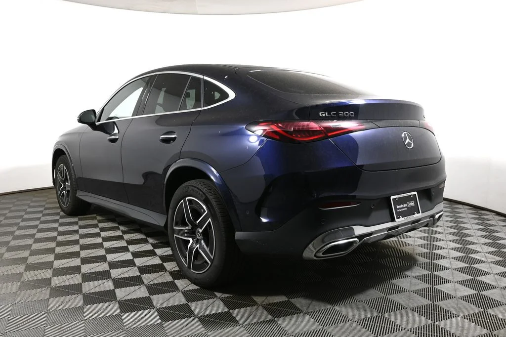 Certified Used 2024 Blue Mercedes-Benz GLC 300 Coupe image 9