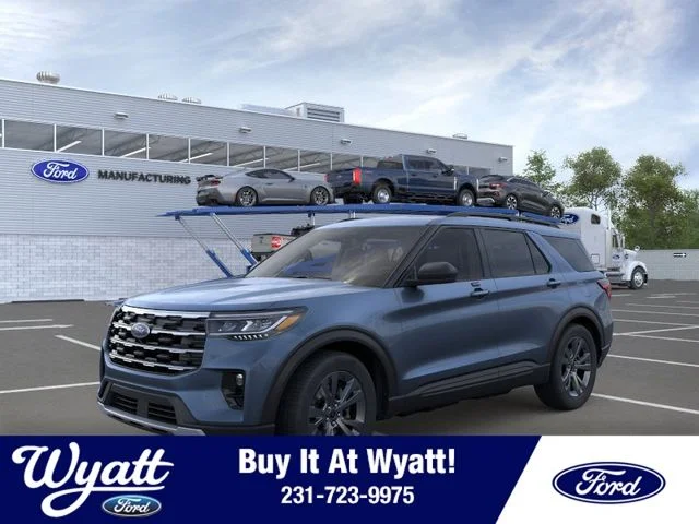 New 2026 Vapor Blue Metallic Ford Active image 1