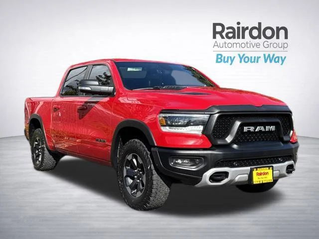 Used 2019 Flame Red Clearcoat Ram Rebel image 1