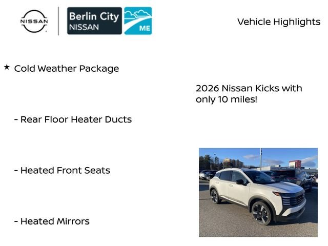 New 2026 Aspen White TriCoat Nissan SR image 7