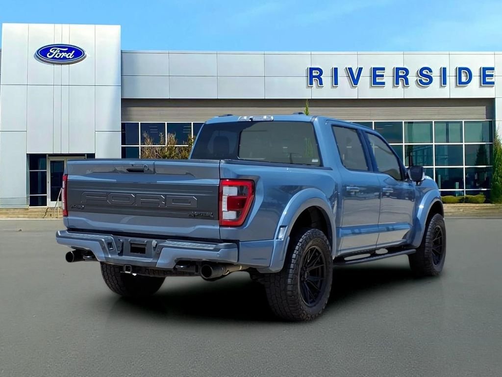 Used 2023 Azure Gray Metallic Ford Raptor image 7
