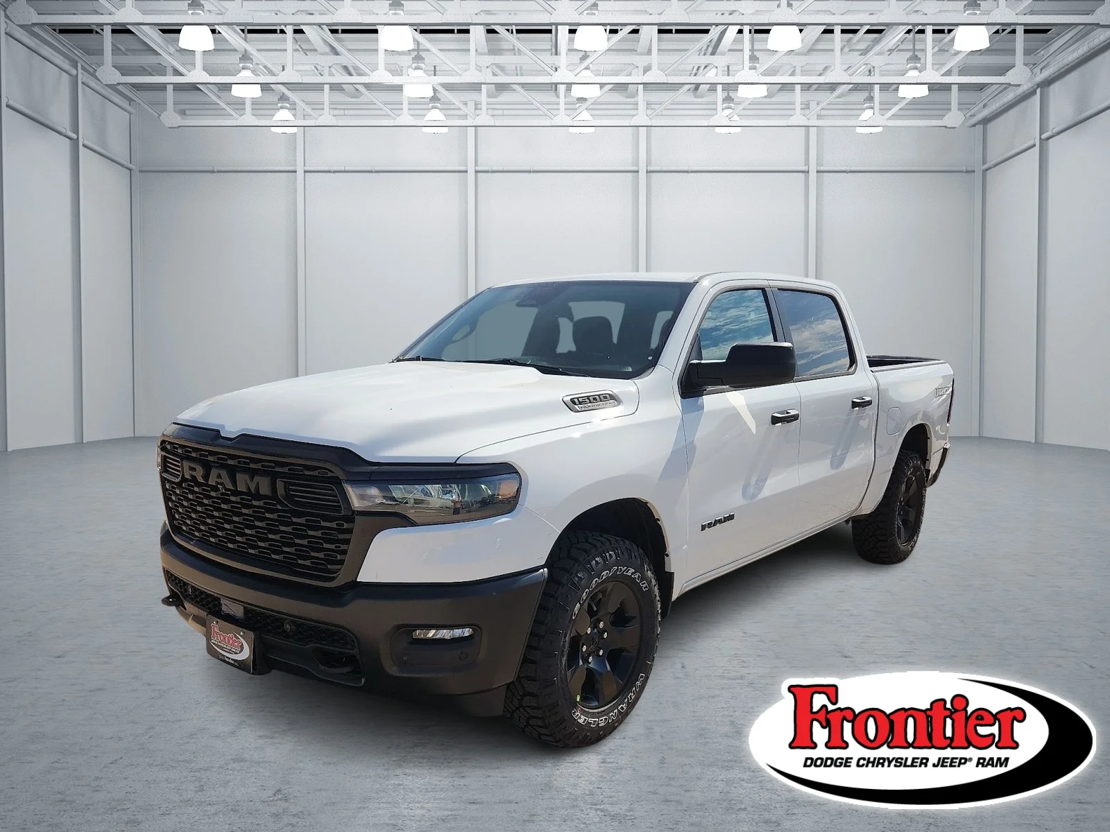 New 2027 Bright White Clear-Coat  Paint Ram WARLOCK CREW CAB 4X4 5