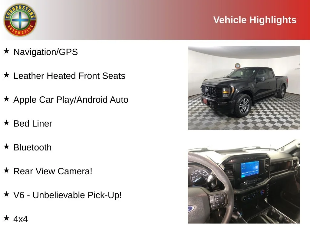 Used 2023 Ford F-150 XL with VIN 1FTEX1EP1PKE50266 for sale in Elk River, Minnesota