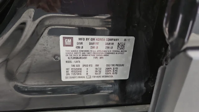 Used 2018 Black Metallic Chevrolet Premier image 32