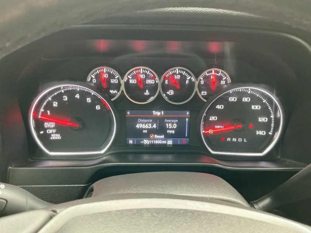 Used 2021 SILVER ICE METALLIC Chevrolet RST image 13