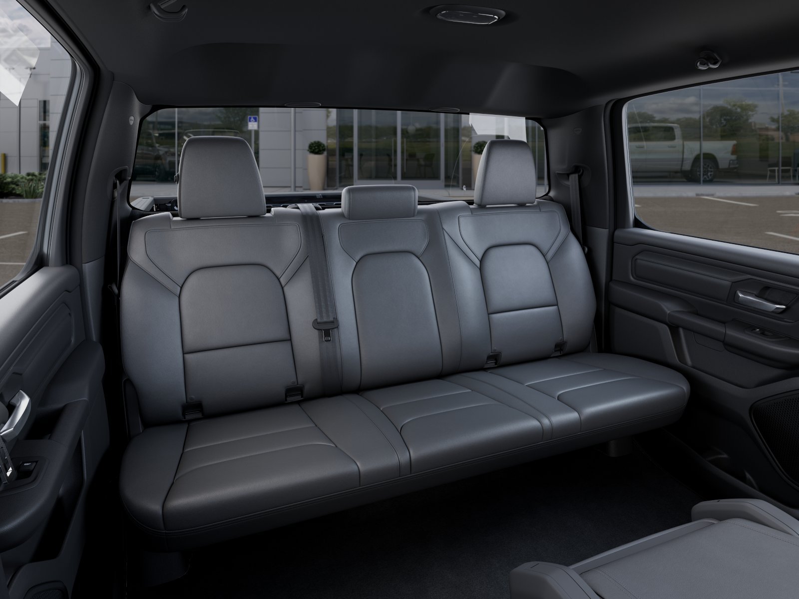 New 2026 Diamond Black Crystal Pearlcoat RAM Tradesman image 40