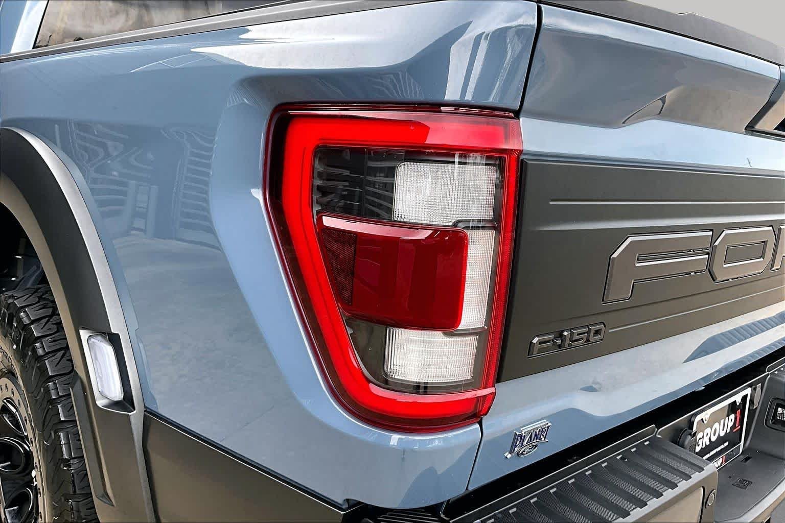 Used 2023 Azure Gray Metallic Tri-Coat Ford Raptor image 29