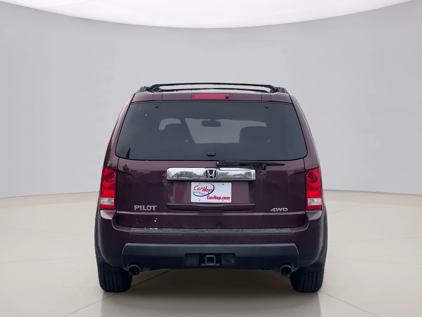 Used 2011 Burgundy Honda EX-L 4WD image 4