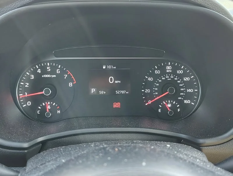 Used 2021 Gray Kia LX image 16