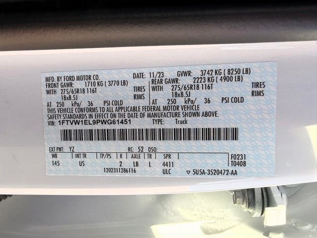 Used 2023 White Ford XLT image 22