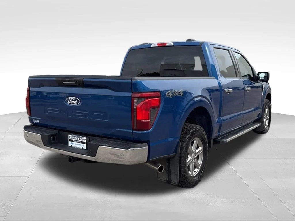Used 2024 Atlas Blue Metallic Ford XLT image 7