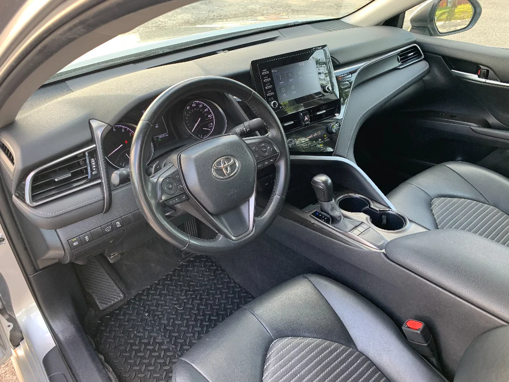 Used 2024 Celestial Silver Metallic Toyota SE image 11