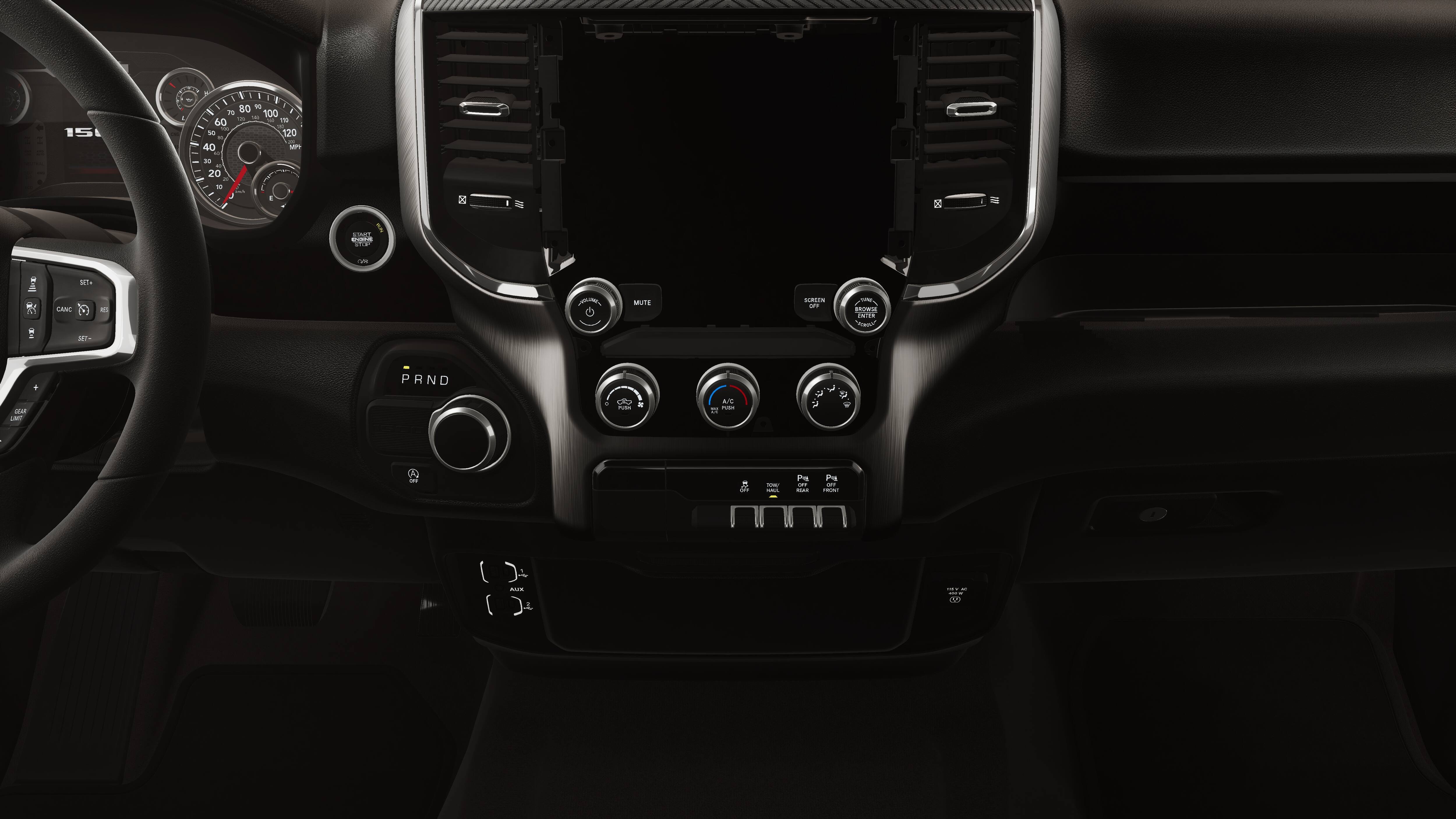 New 2026 Diamond Black Crystal Pearl-Coat Exterior Paint RAM  image 5