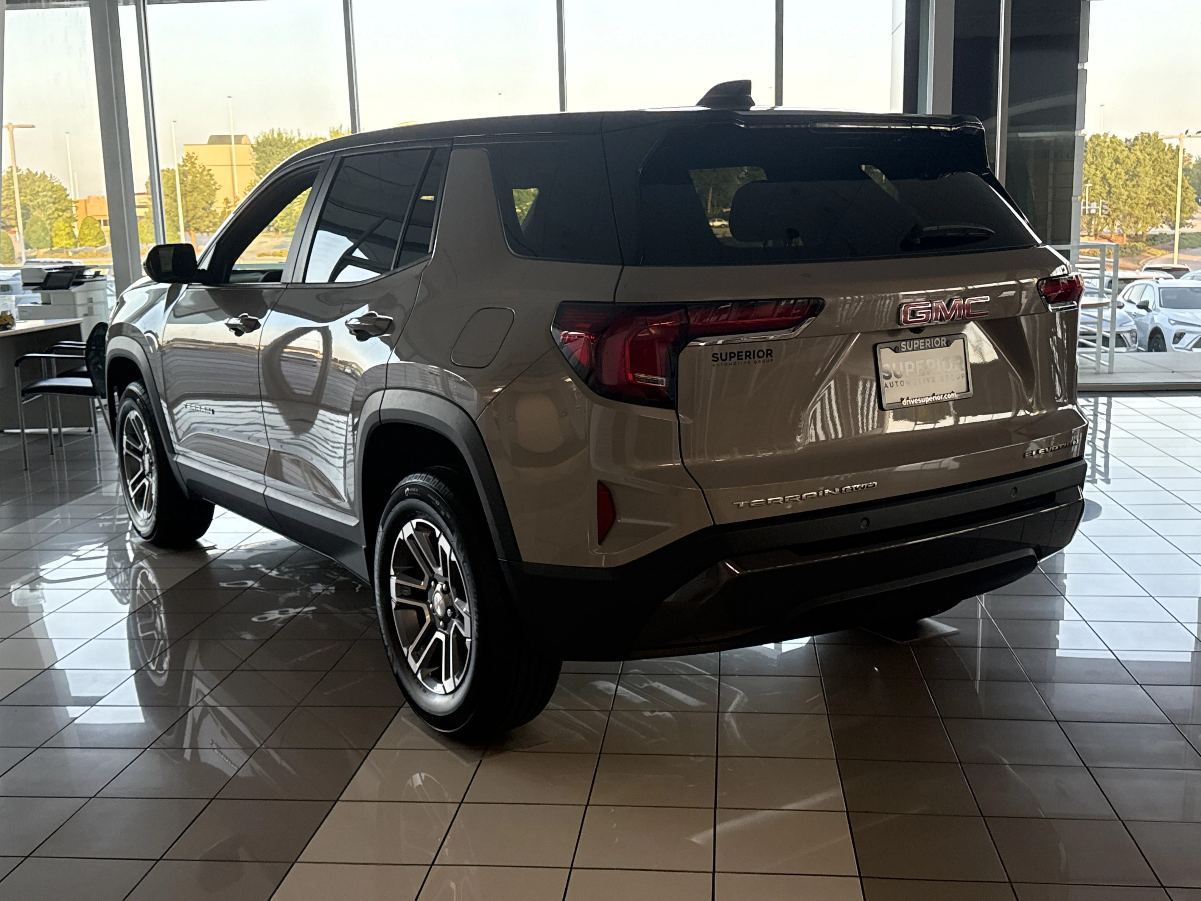 New 2027 Riverstone Metallic GMC AWD Elevation image 10