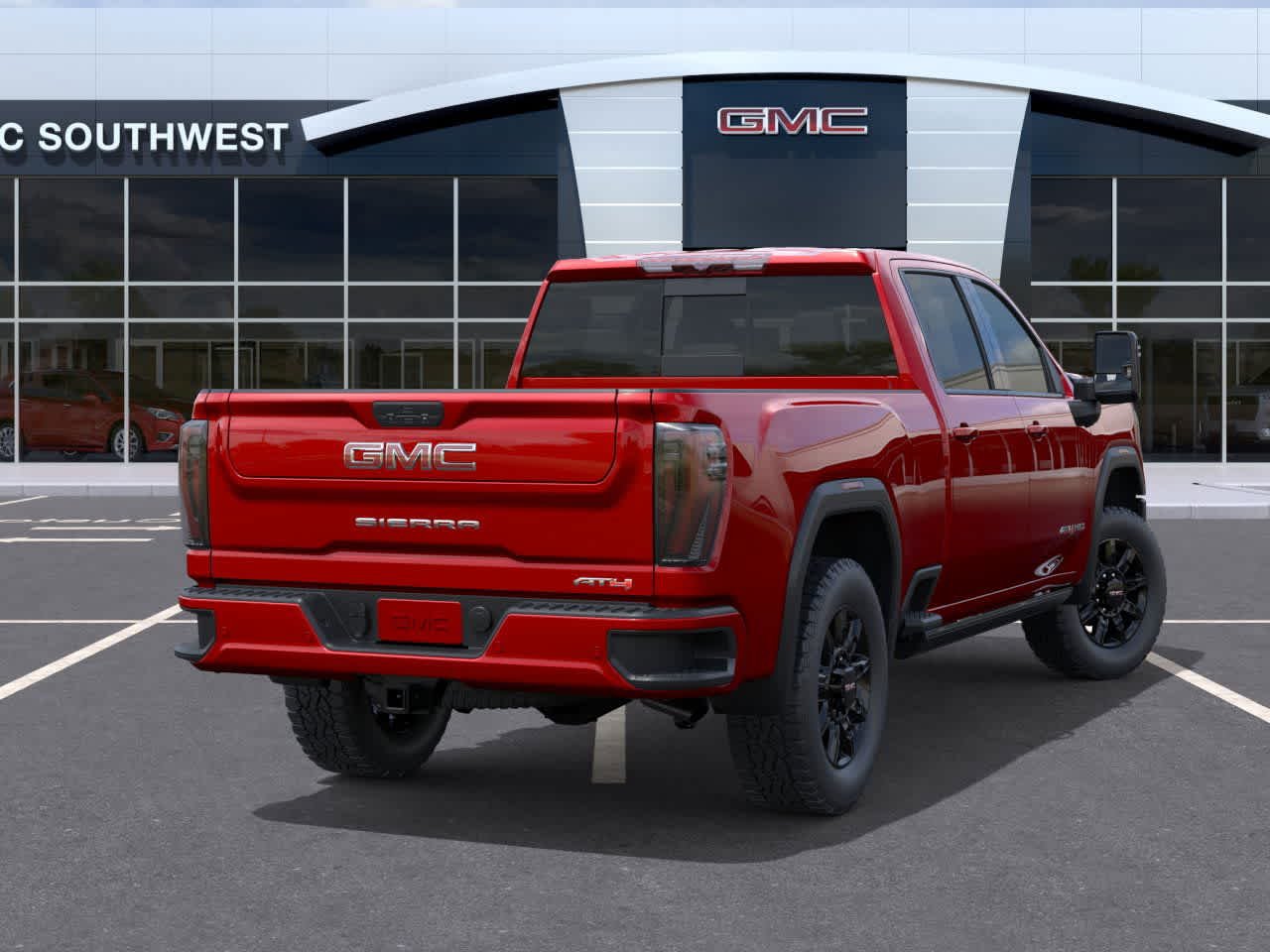 New 2026 Volcanic Red Tintcoat GMC AT4 image 4
