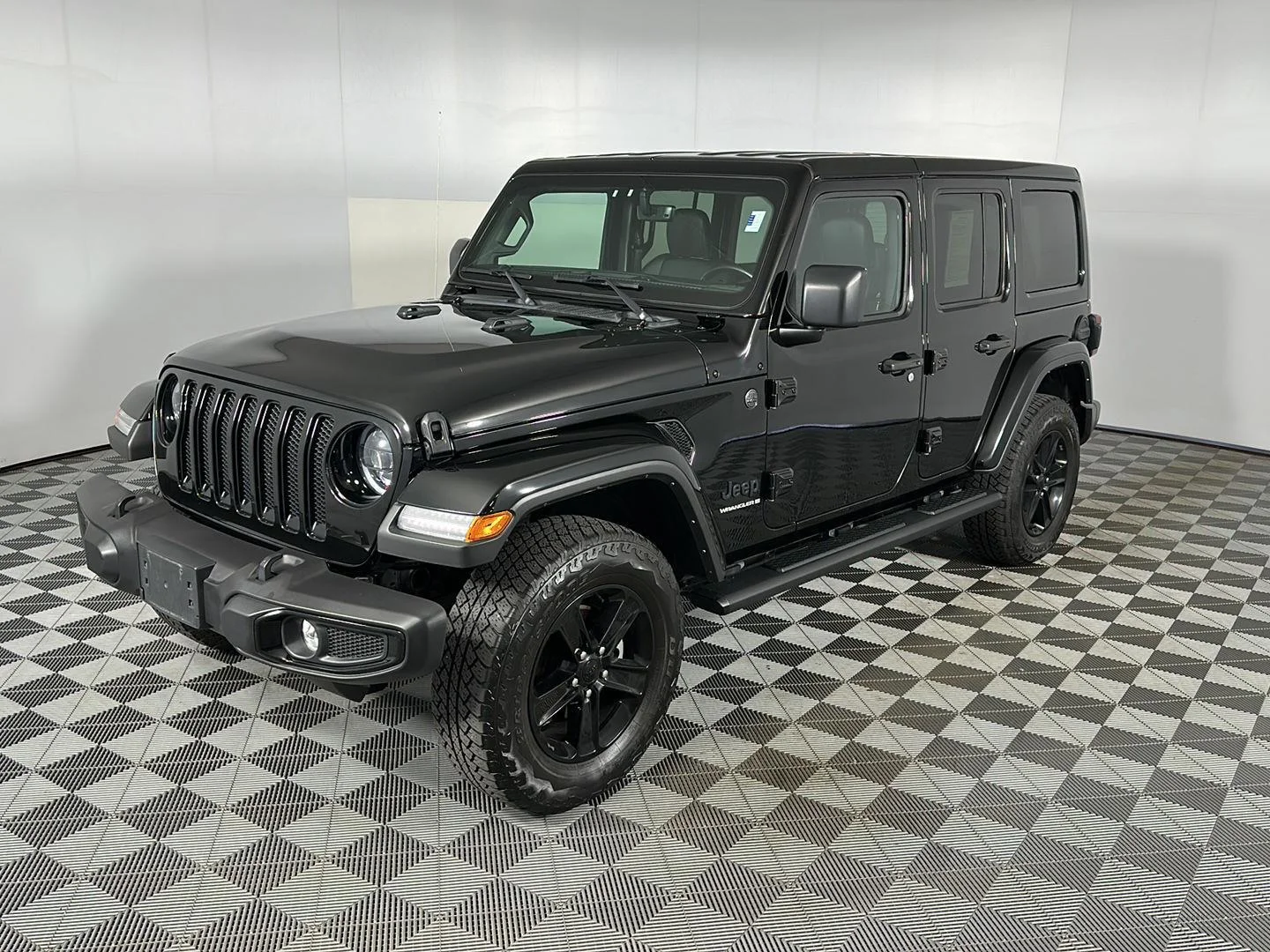 Used 2023 Black Clearcoat Jeep Sahara Altitude image 14