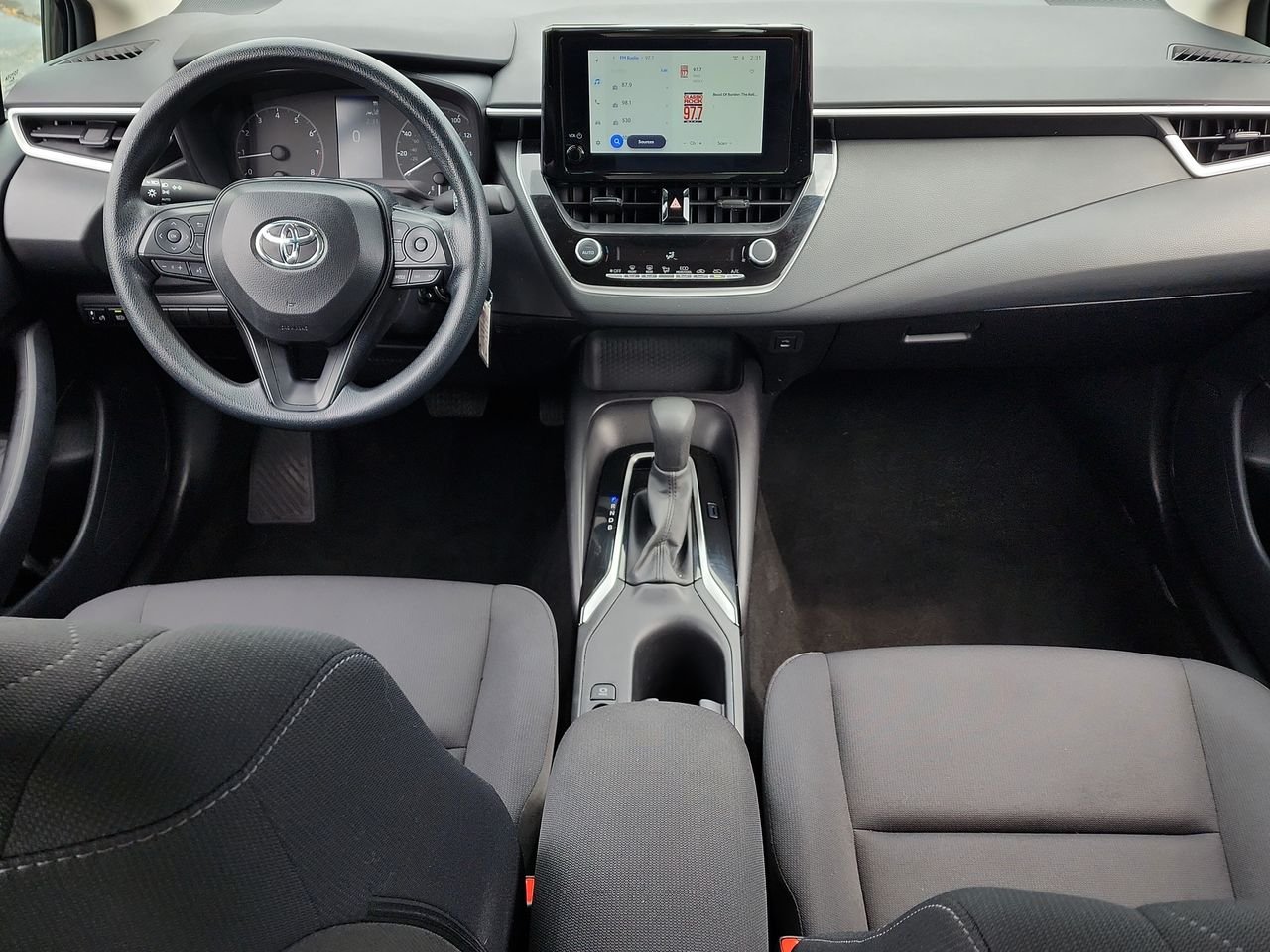 Used 2025 Midnight Black Metallic Toyota LE image 20