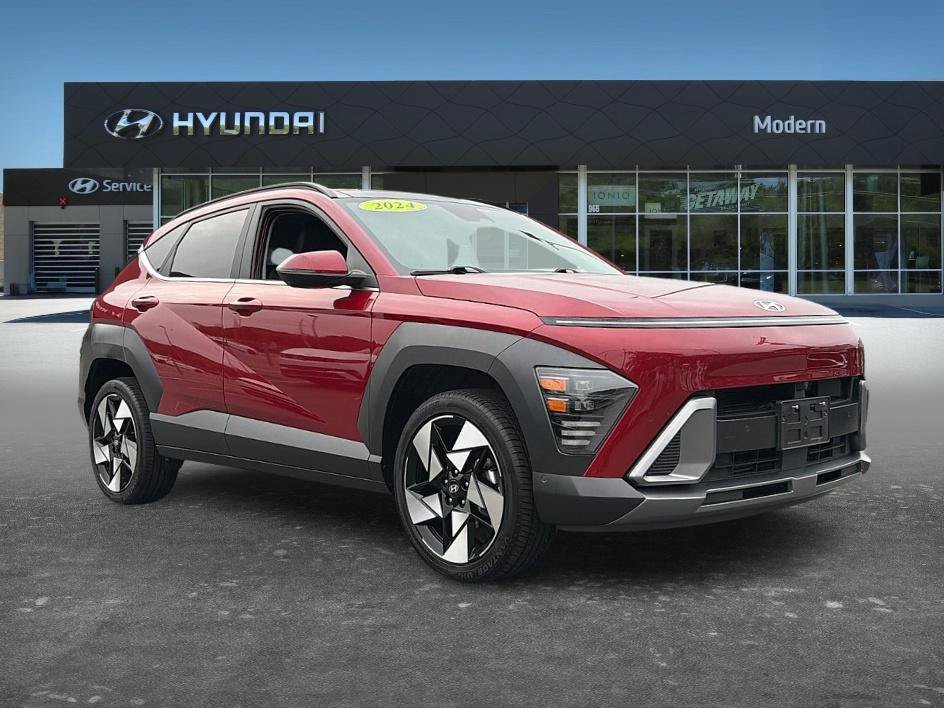 Certified Used 2024 Ultimate Red Metallic Hyundai Limited image 3