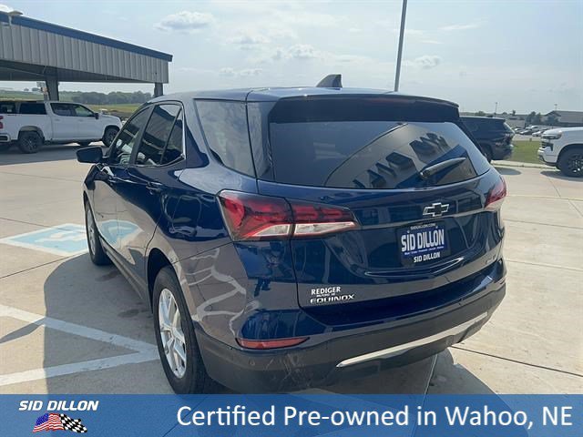 Certified Used 2022 Blue Glow Metallic Chevrolet LT image 3