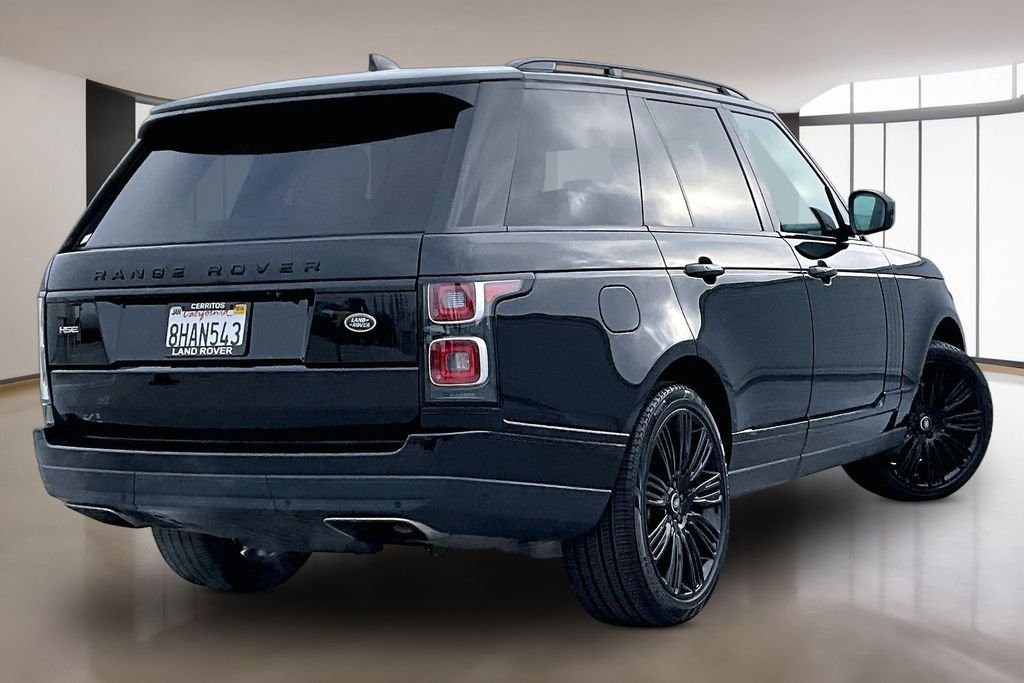 Used 2019 Santorini Black Metallic Land Rover 3.0L V6 Supercharged HSE image 6