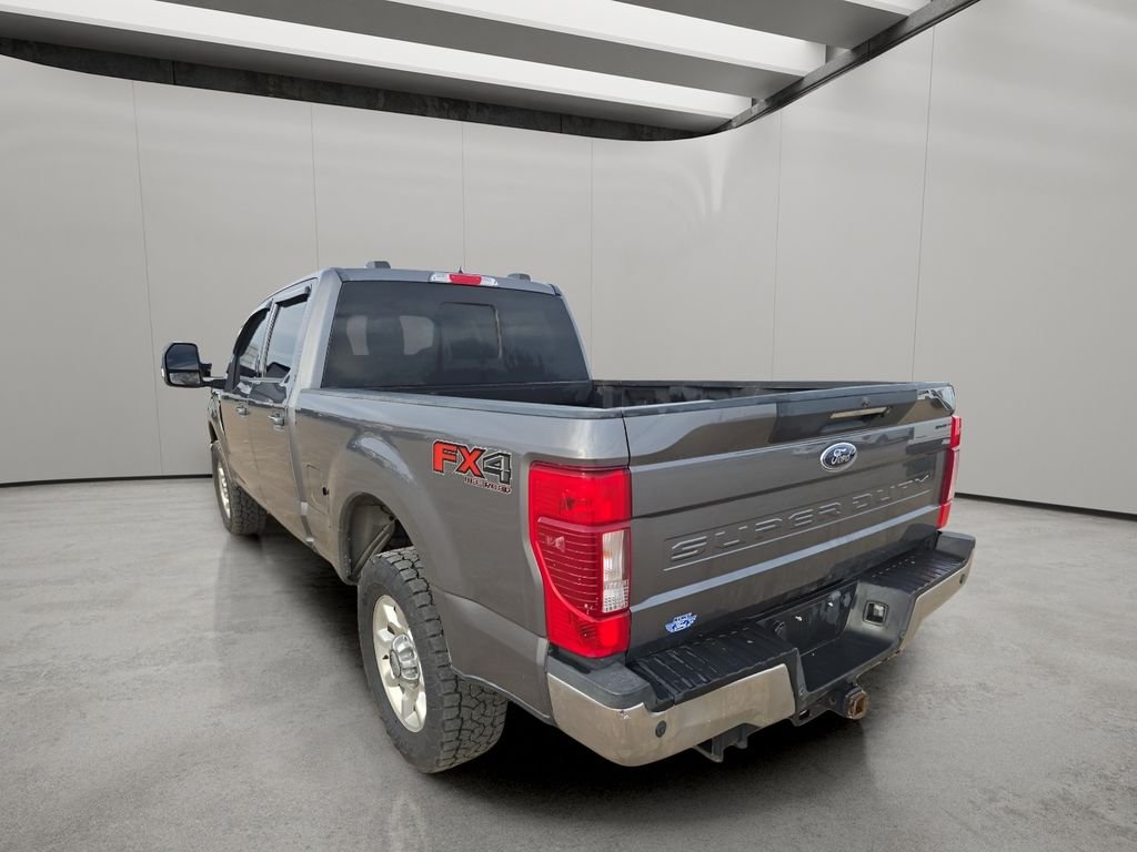 Used 2021 Carbonized Gray Metallic Ford LARIAT image 3