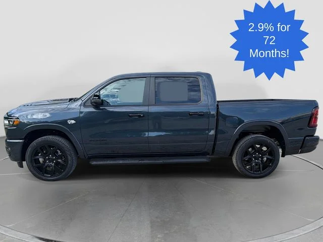 New 2026 Forged Blue Metallic Exterior Paint RAM Laramie image 10