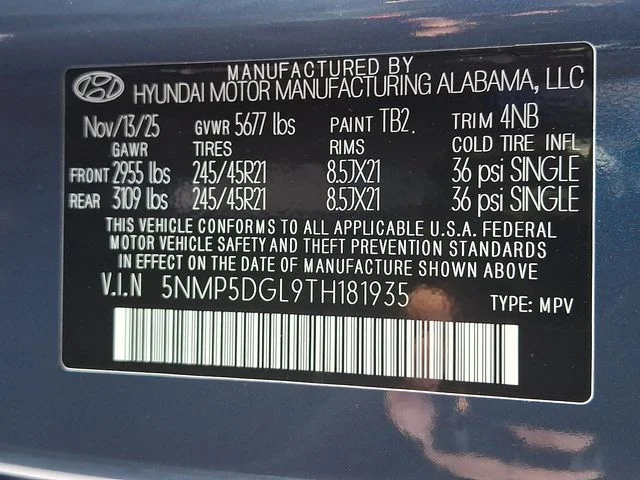 New 2026 Blue Hyundai Calligraphy image 16
