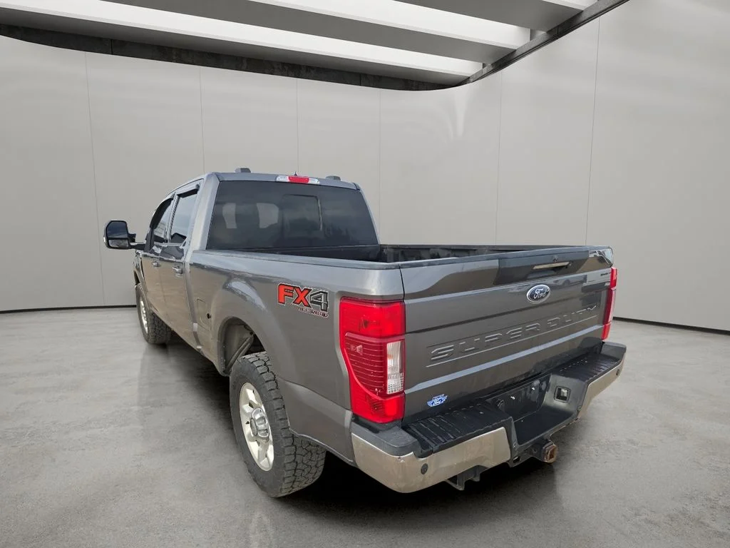 Used 2021 Carbonized Gray Metallic Ford LARIAT image 3