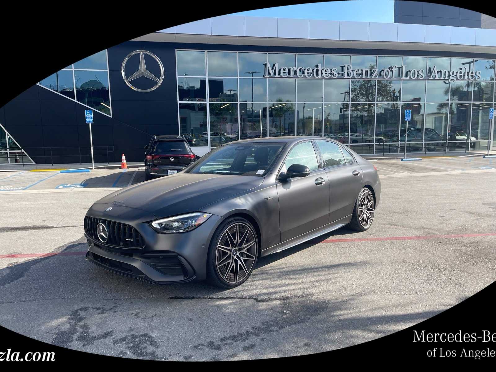 Certified Used 2024 MANUFAKTUR Graphite Grey Magno Mercedes-Benz AMG® C 43 image 1
