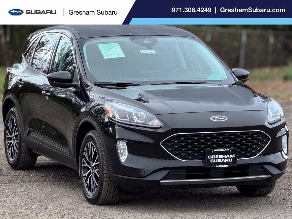 Used 2022 Black Metallic Ford SEL image 1