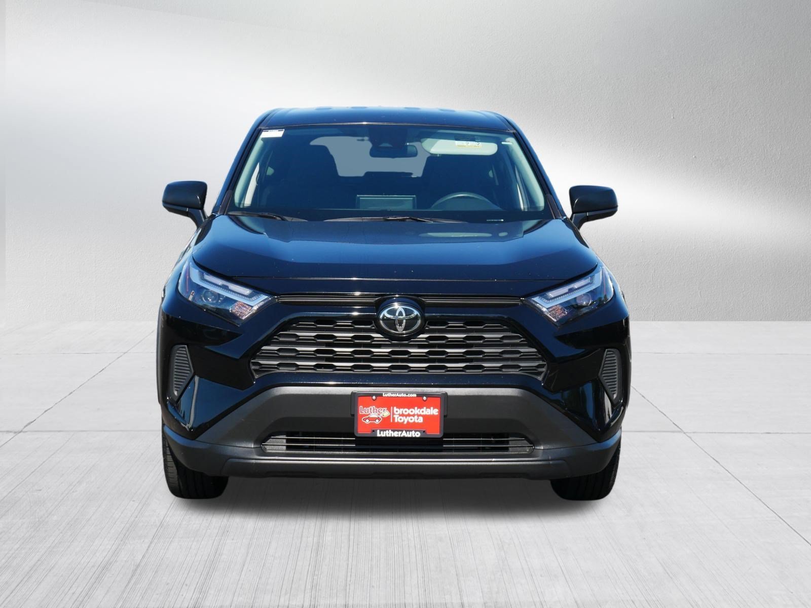 Certified Used 2025 Midnight Black Metallic Toyota LE image 2