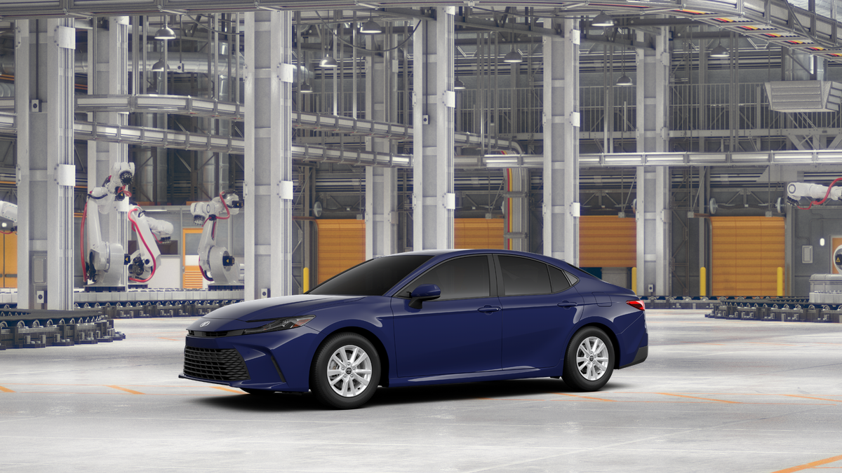 New 2027 Reservoir Blue Toyota LE image 2
