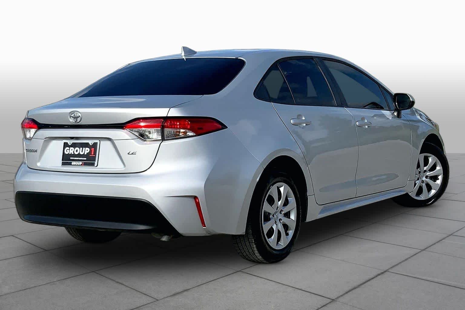 Used 2024 Classic Silver Metallic Toyota LE image 13