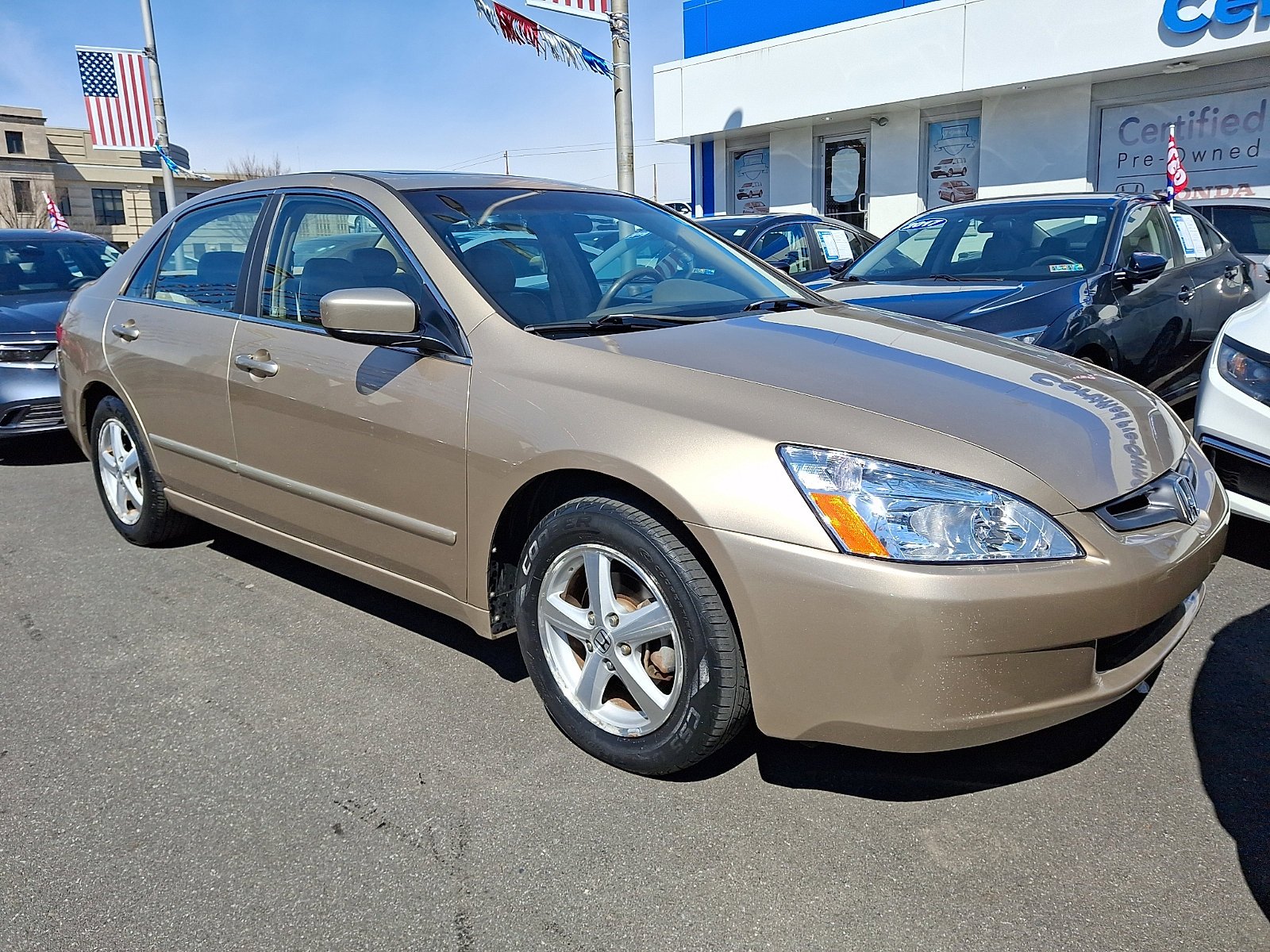 Used 2005 Honda Accord EX with VIN 1HGCM56805A163052 for sale in Ardmore, PA