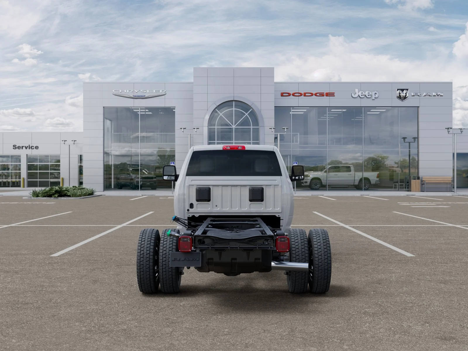 New 2026 Bright White Clear-Coat Exterior Paint RAM Tradesman image 31