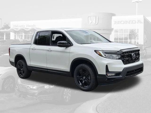 New 2026 Platinum White Pearl Honda Black Edition image 5