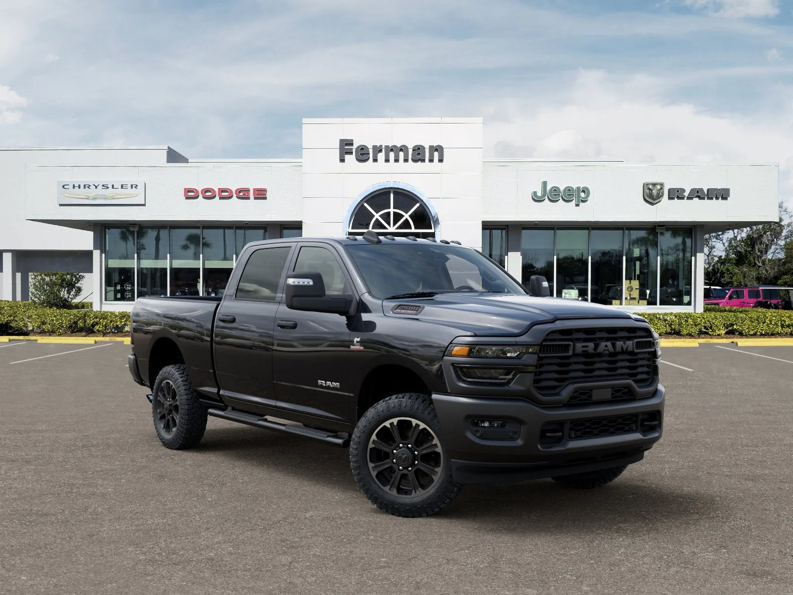 New 2026 Diamond Black Crystal Pearl-Coat Exterior Paint RAM Warlock image 31