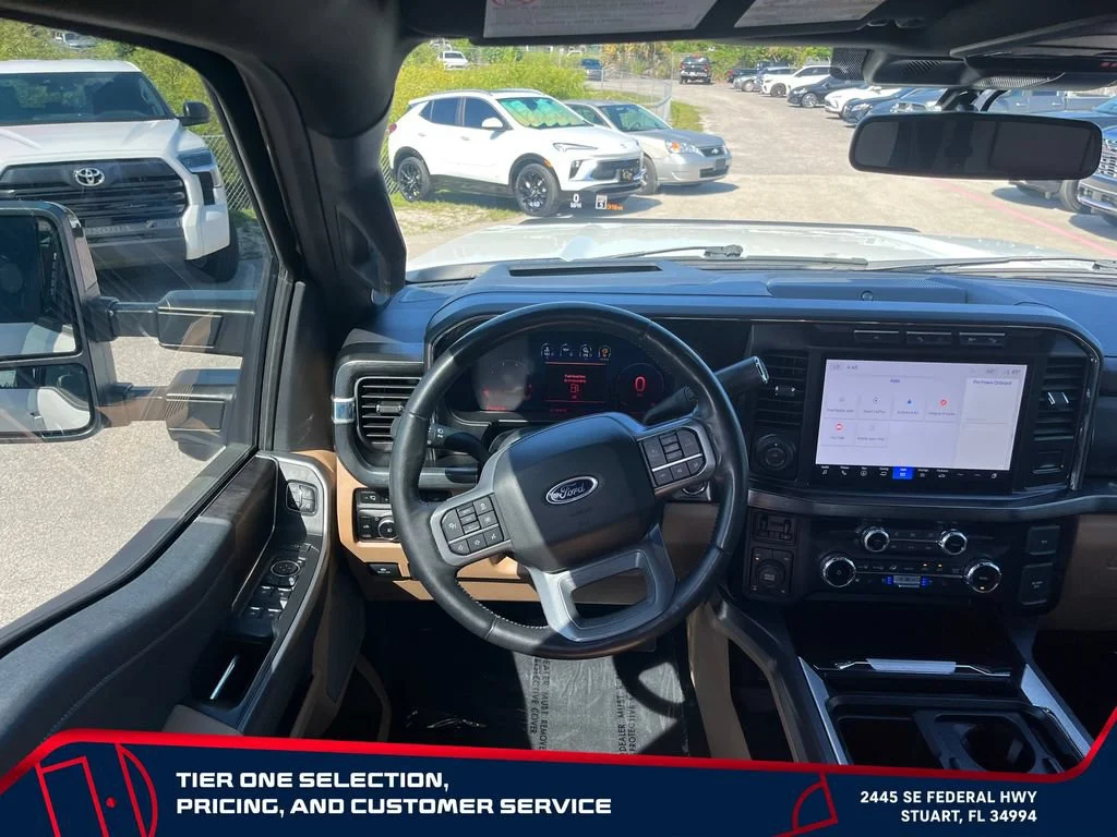 Used 2024 White Ford LARIAT image 13