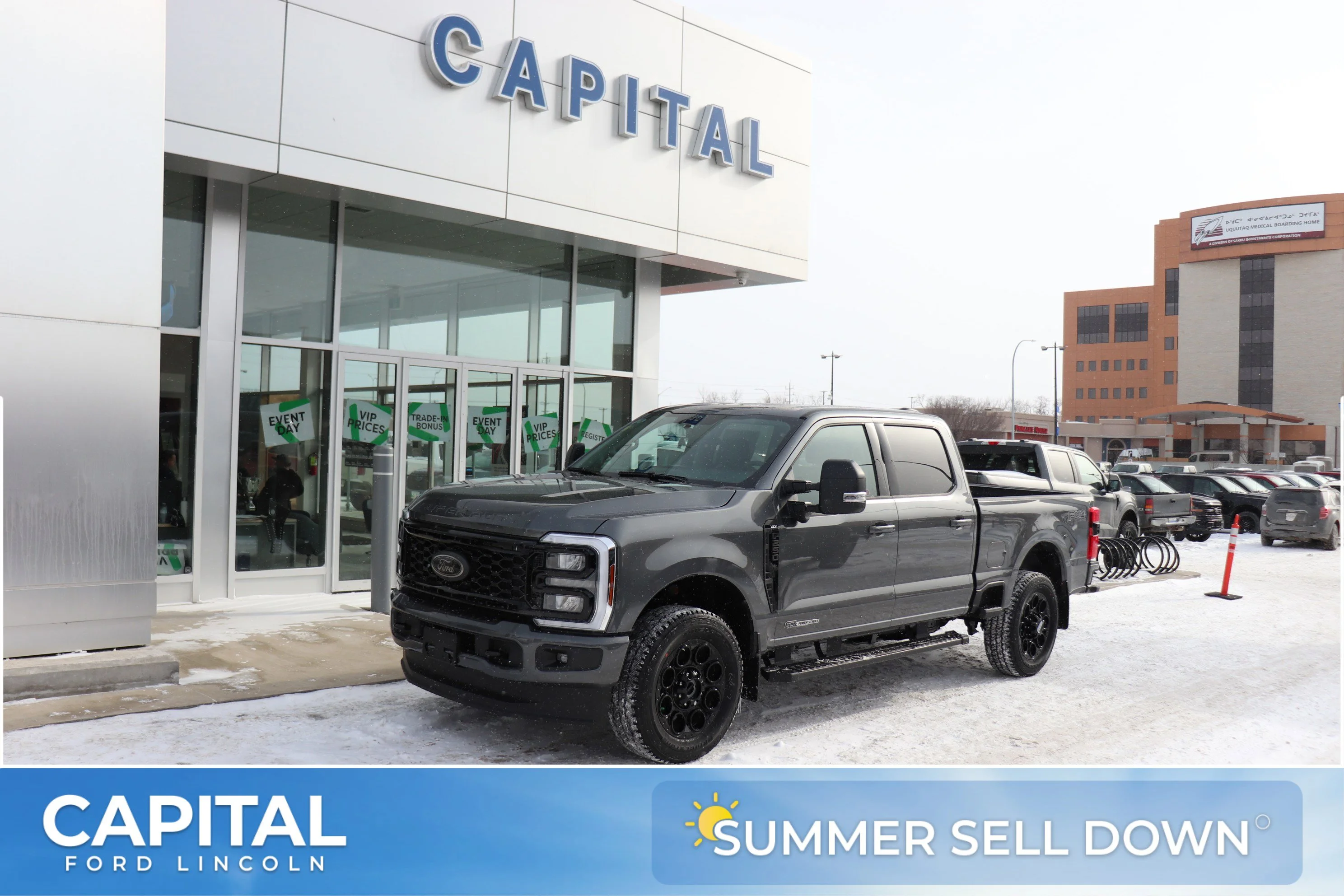 New 2026 Carbonized Grey Metallic Ford XLT image 1