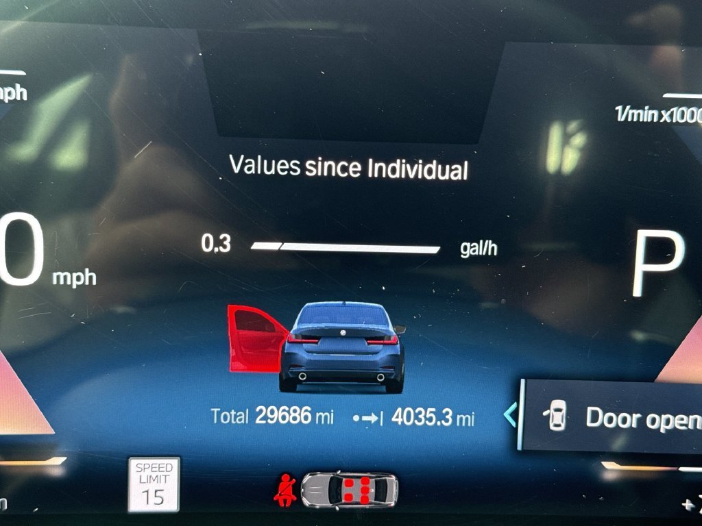 Certified Used 2023 Blue BMW 330i xDrive image 4