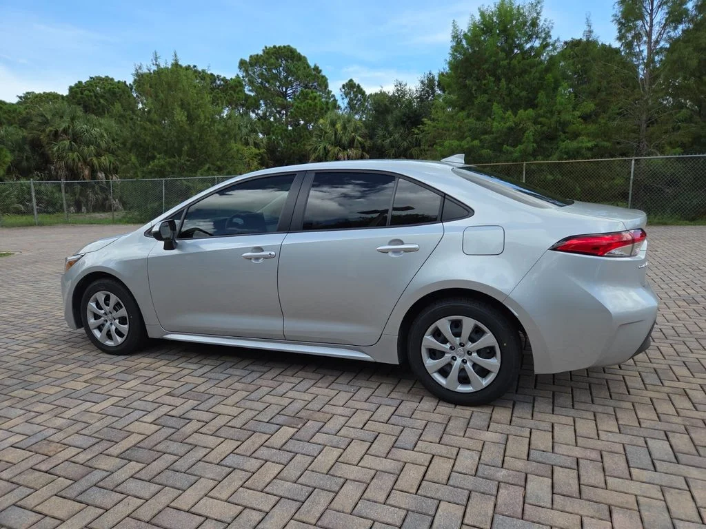 Certified Used 2025 Silver Toyota LE image 9