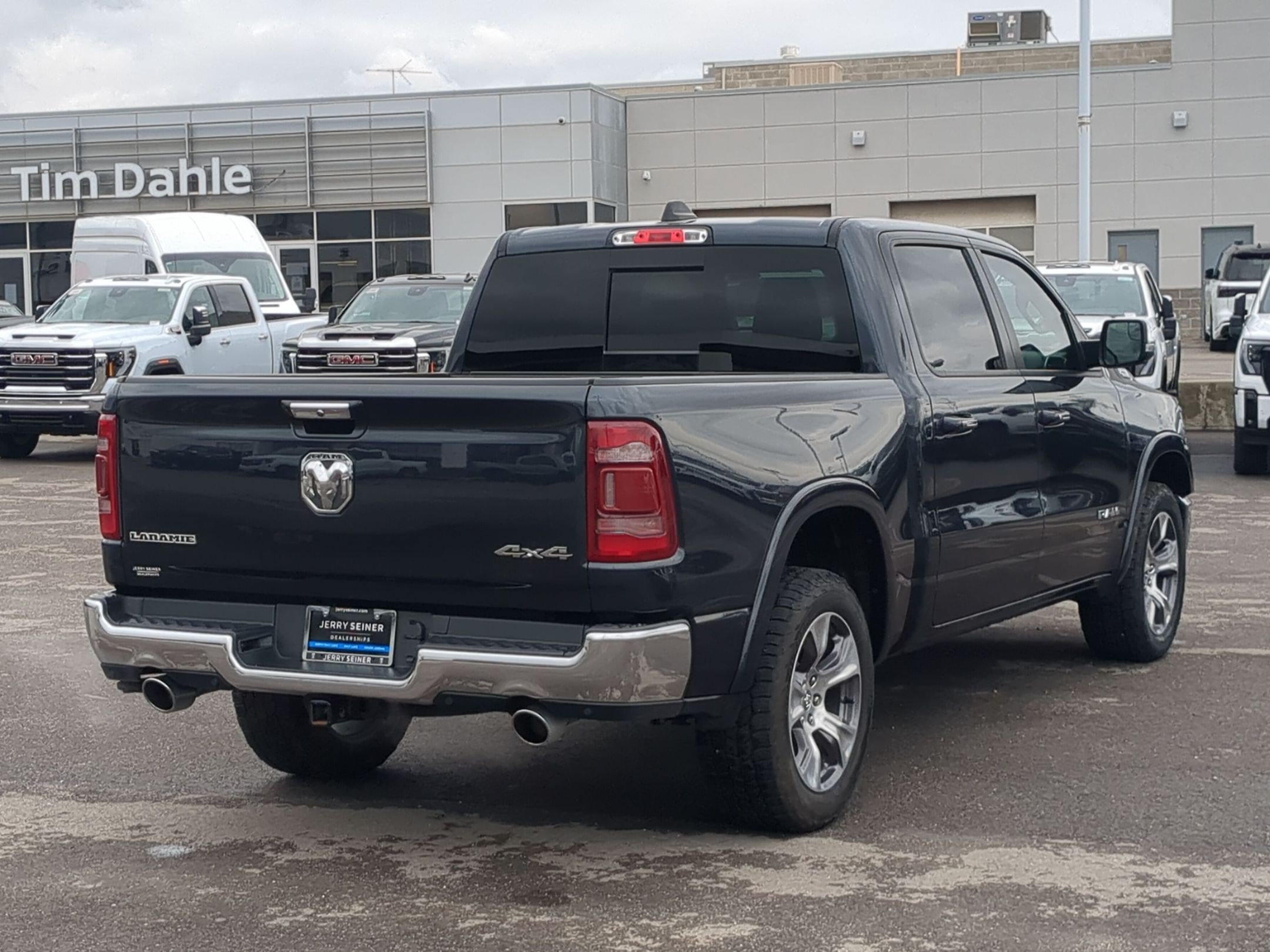 Used 2020 Gray Ram Laramie Crew Cab 4x4 5