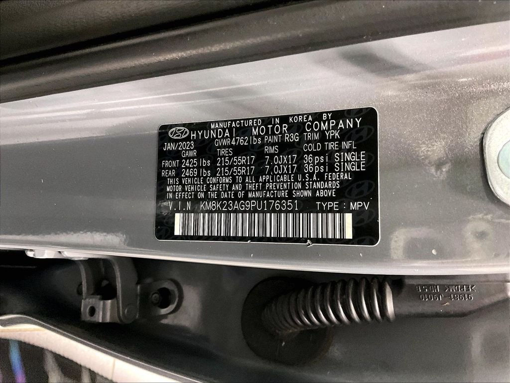 Used 2023 Gray Hyundai SE image 34