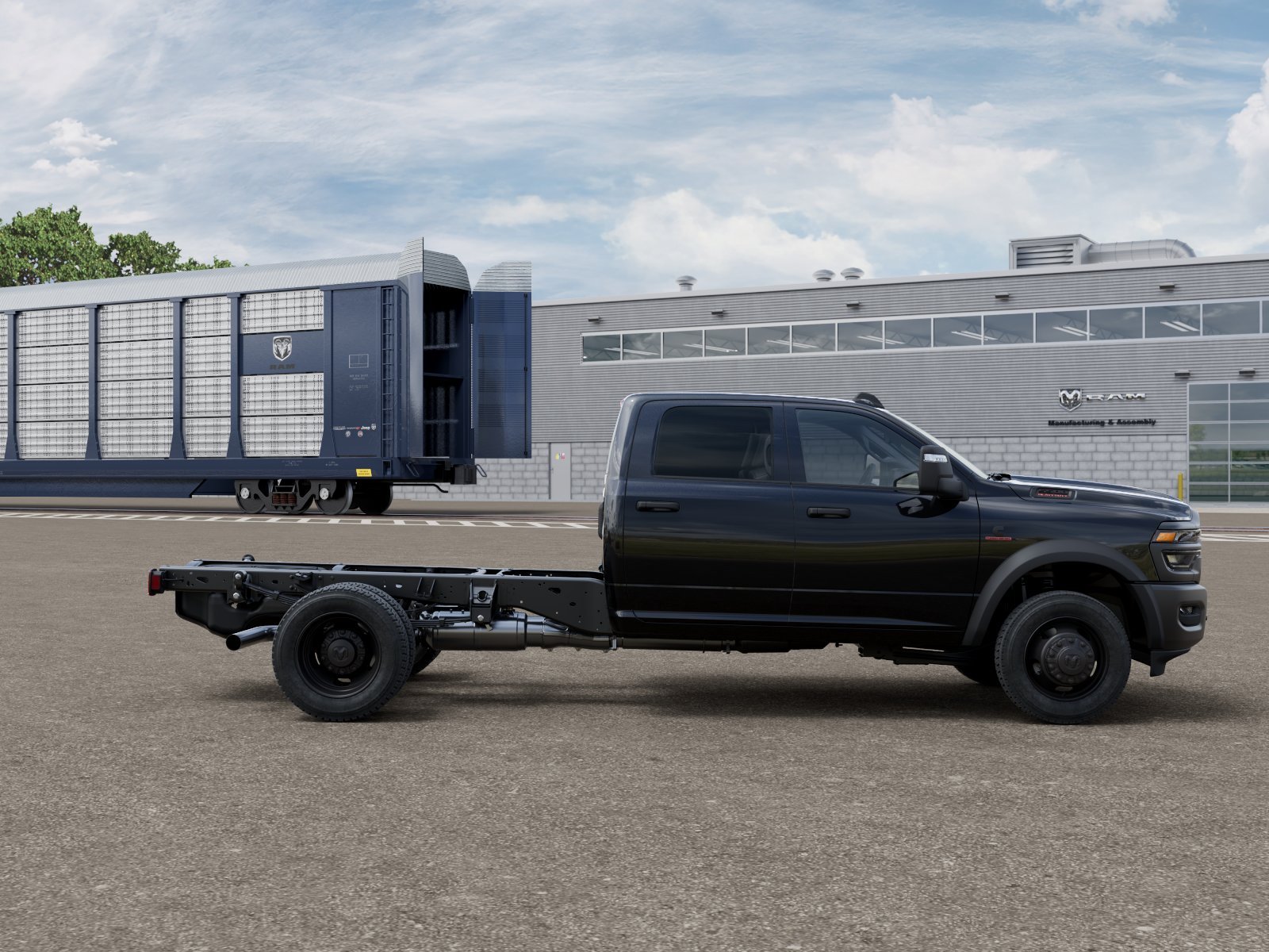 New 2026 Diamond Black Crystal Pearlcoat RAM TRADESMAN image 12