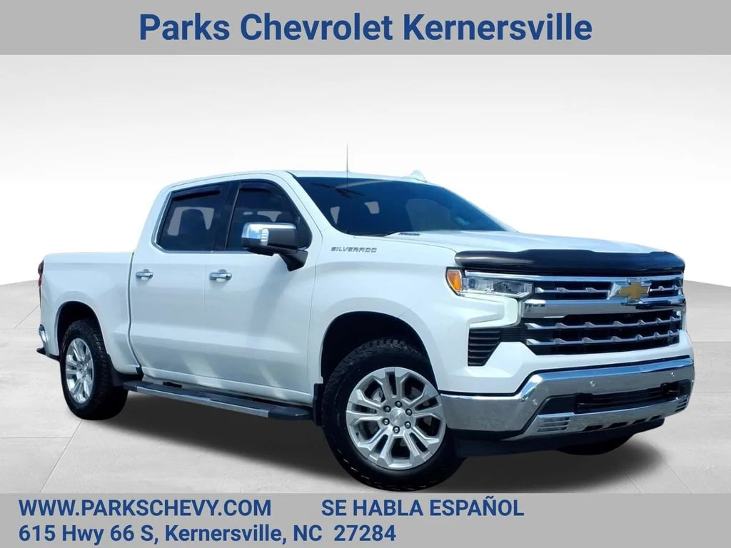 Certified Used 2023 SUMMIT WHITE Chevrolet LTZ image 1