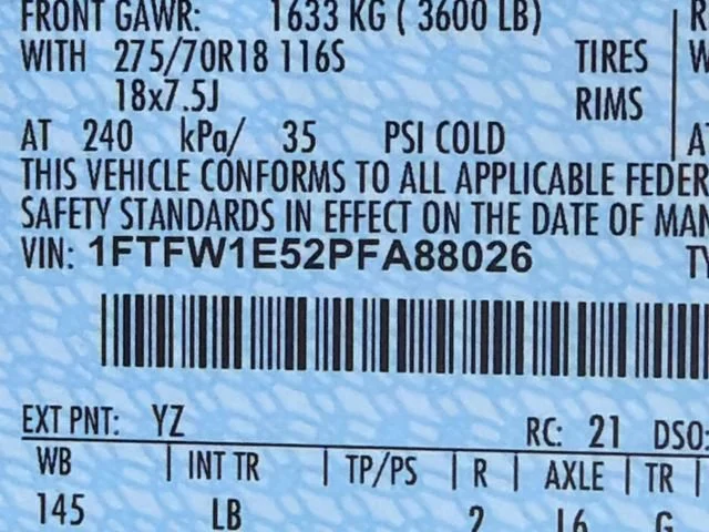Used 2023 White Ford Tremor image 32