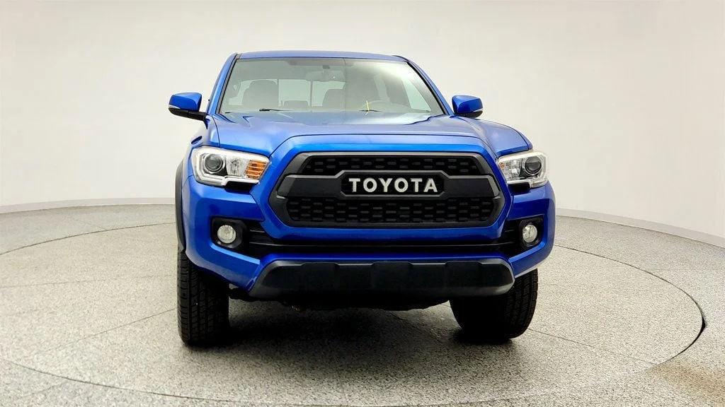 Used 2017 Blazing Blue Pearl Toyota TRD Off Road Double Cab 5