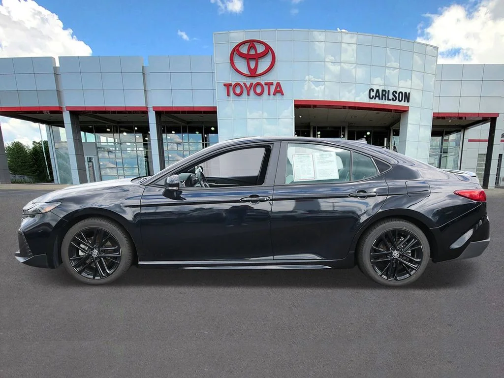 Certified Used 2025 Black Toyota SE image 7