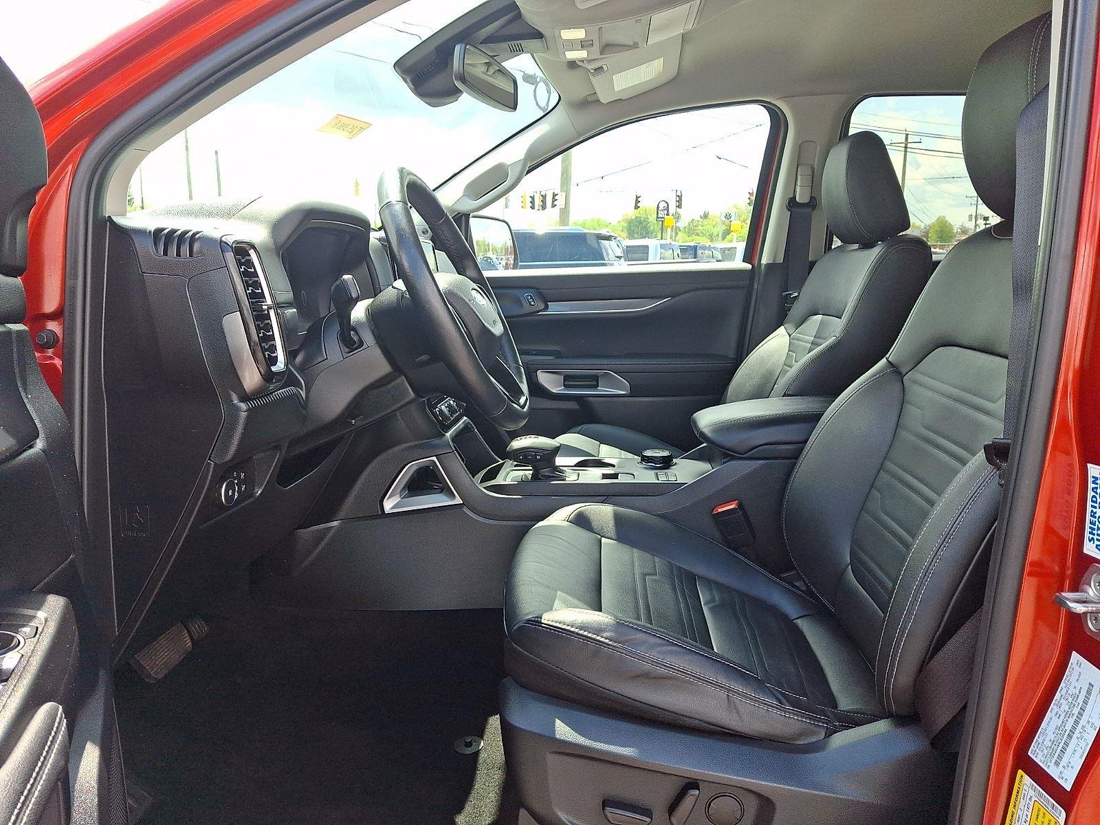 Certified Used 2024 Hot Pepper Red Tinted Clearcoat Ford LARIAT image 10
